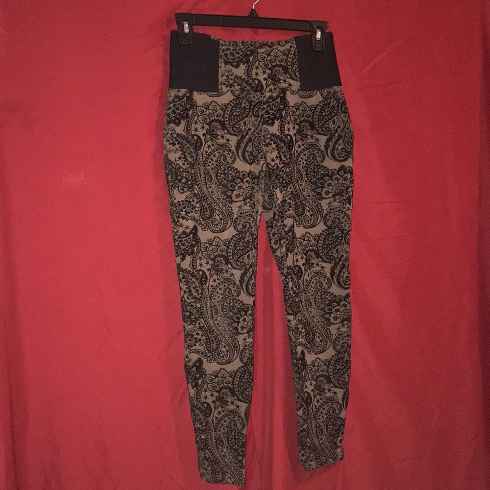 Maurice high wasted velvet pants